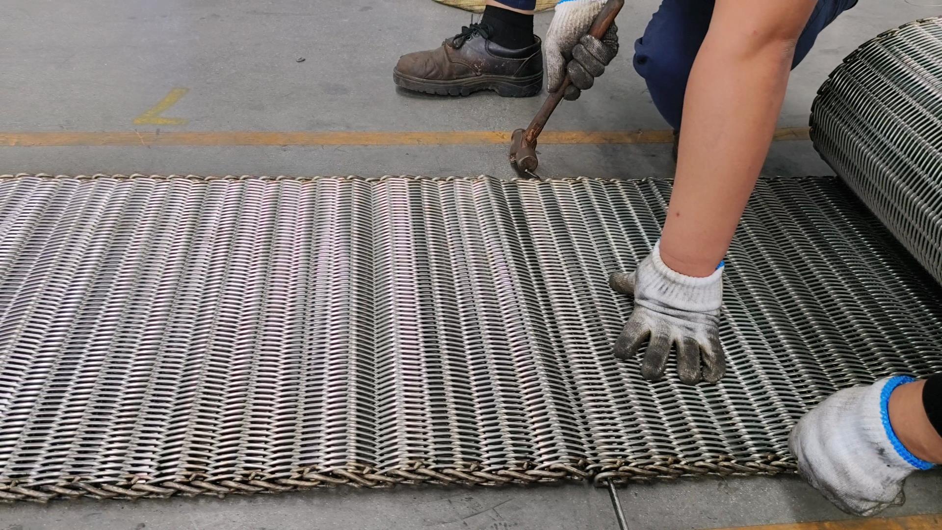 高溫網帶安裝、預處理怎么做？