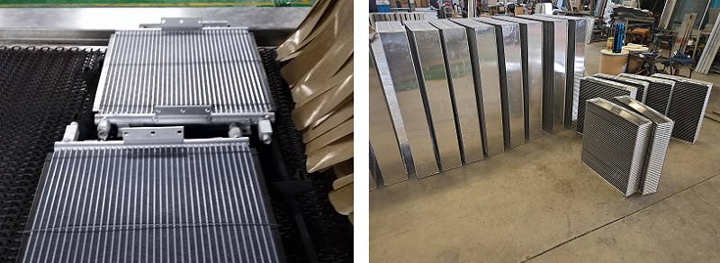 鋁釬焊網帶應用